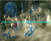 ONCE UPON A TIME CAST AUTOGRAPHED PHOTO, ONCE UPON A TIME SIGNED PARRILLA CARLYLE MORRISON DALLAS +