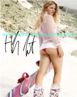 HANNAH TETER SIGNED AUTOGRAPHED 8x10 PHOTO OLYMPICS SNOWBOARDING