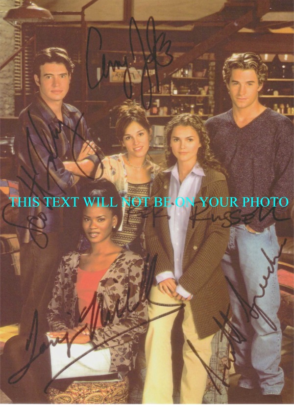 FELICITY CAST AUTOGRAPHED PHOTO KERI RUSSELL, FELICITY SIGNED 6x8 PHOTO, FELICITY TV SHOW