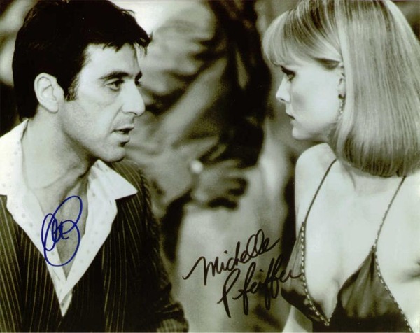 SCARFACE CAST SIGNED 8x10 PHOTO