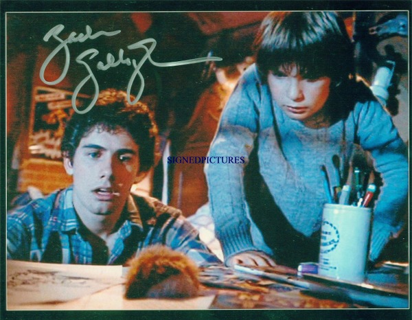 GREMLINS CAST  ZACH GALLIGAN  SIGNED AUTOGRAPHED 8x10 PHOTO